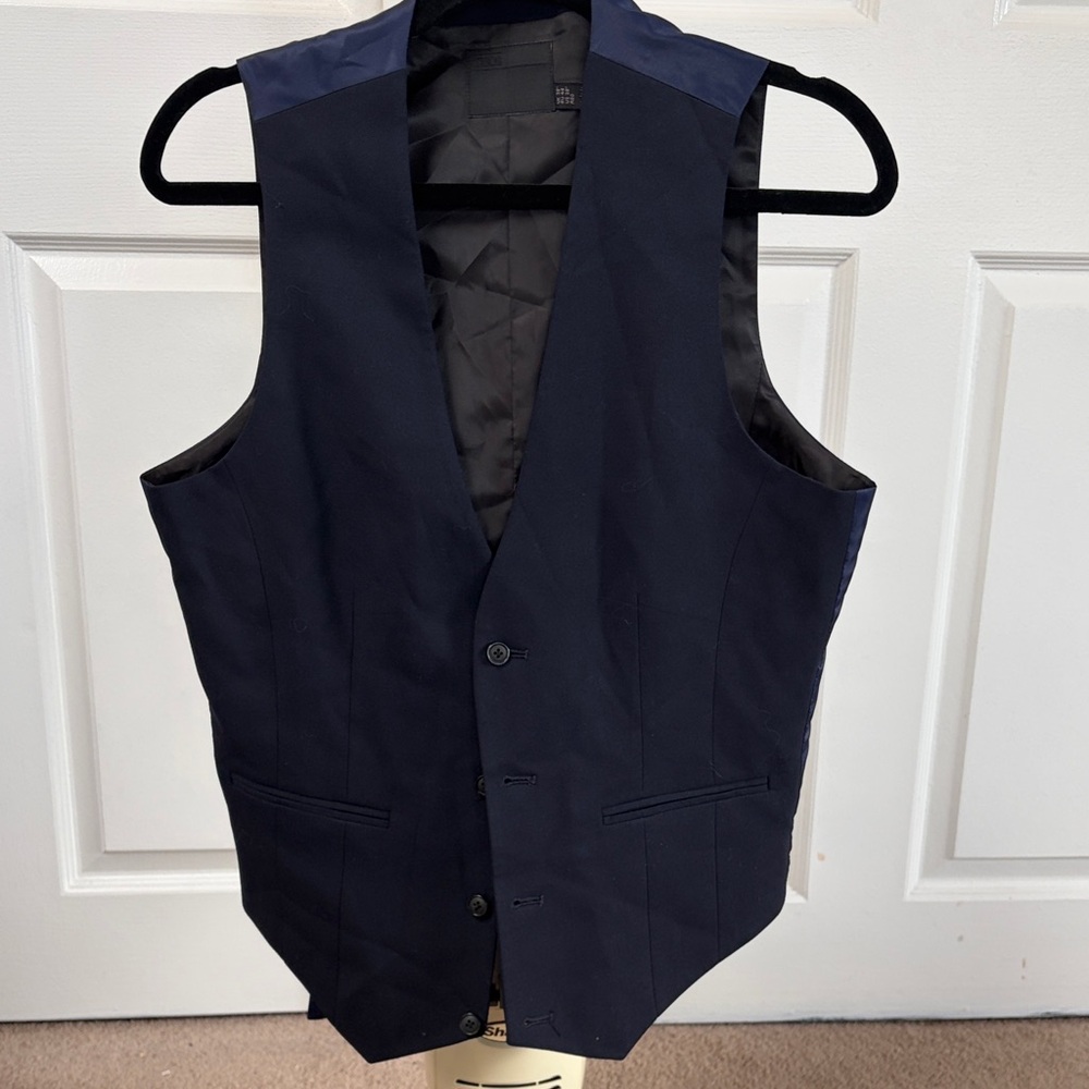 Men's Navy Blue Vest